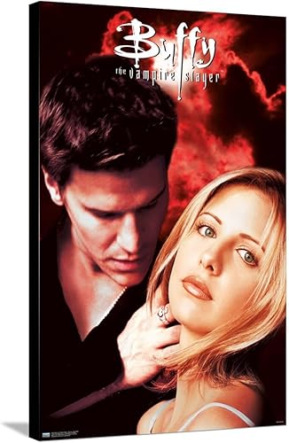 Trends International Buffy the Vampire Slayer - Season 2 One Sheet Canvas Wall Poster