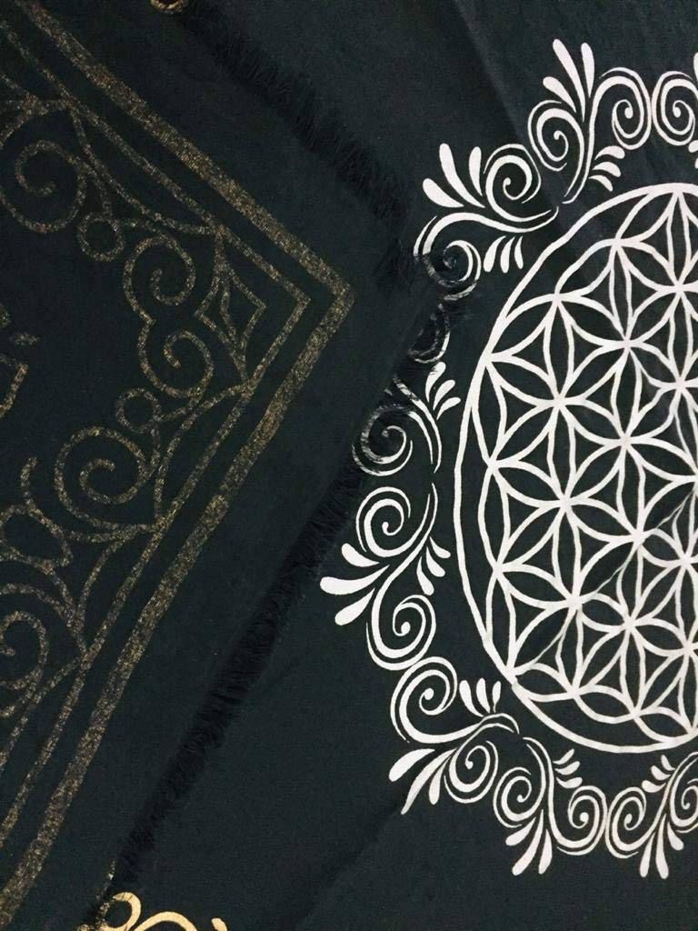 Tovaglia Altare Stregoneria - Pentagramma, Simboli Spirituali, Per Rituali E Tarocchi - Foto 7