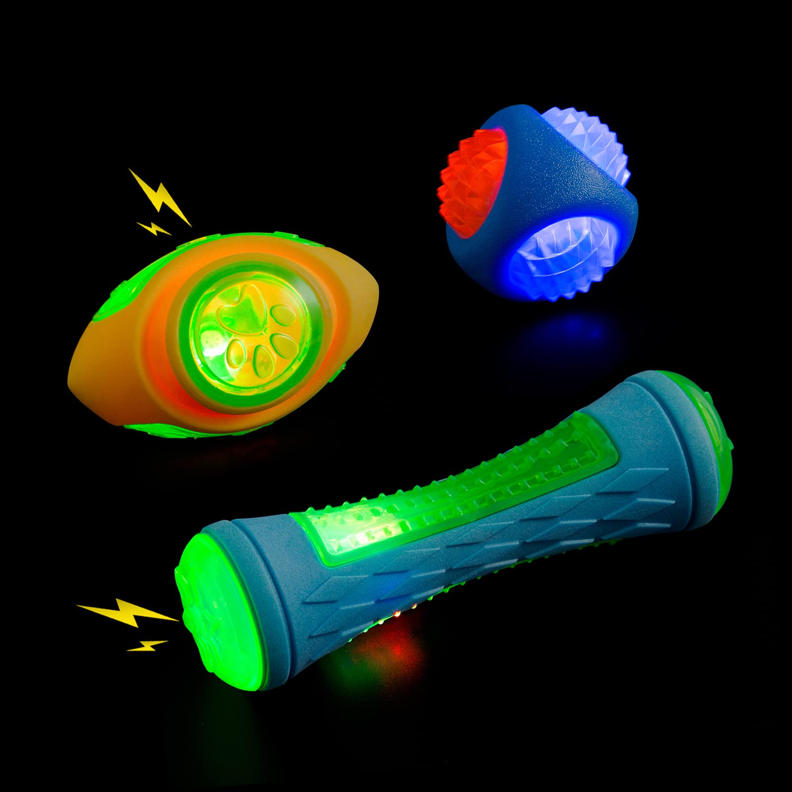 lighted dog toys