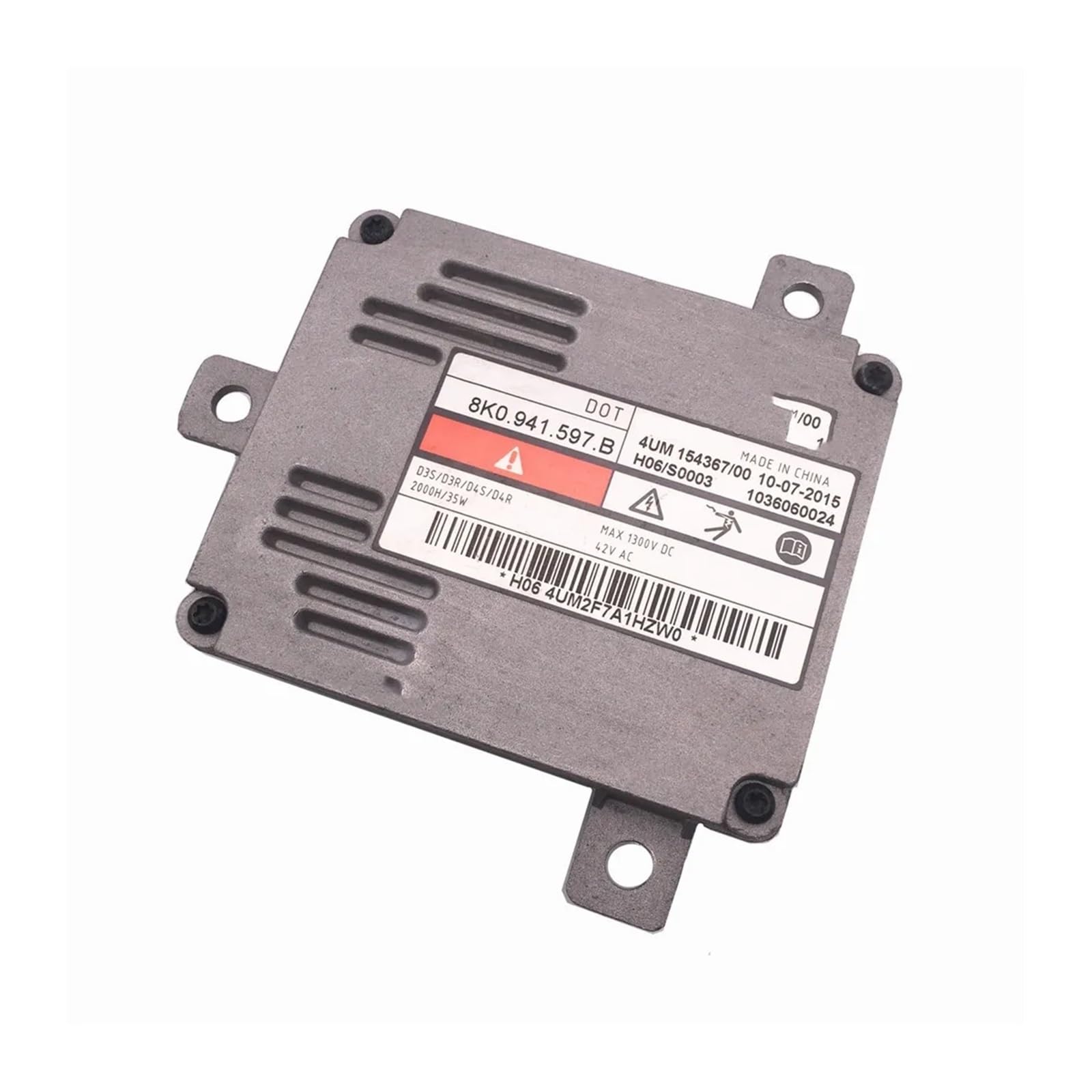 Ballast xénon D3S D4S 8K0941597B pour commande de phares A1 2010-2012