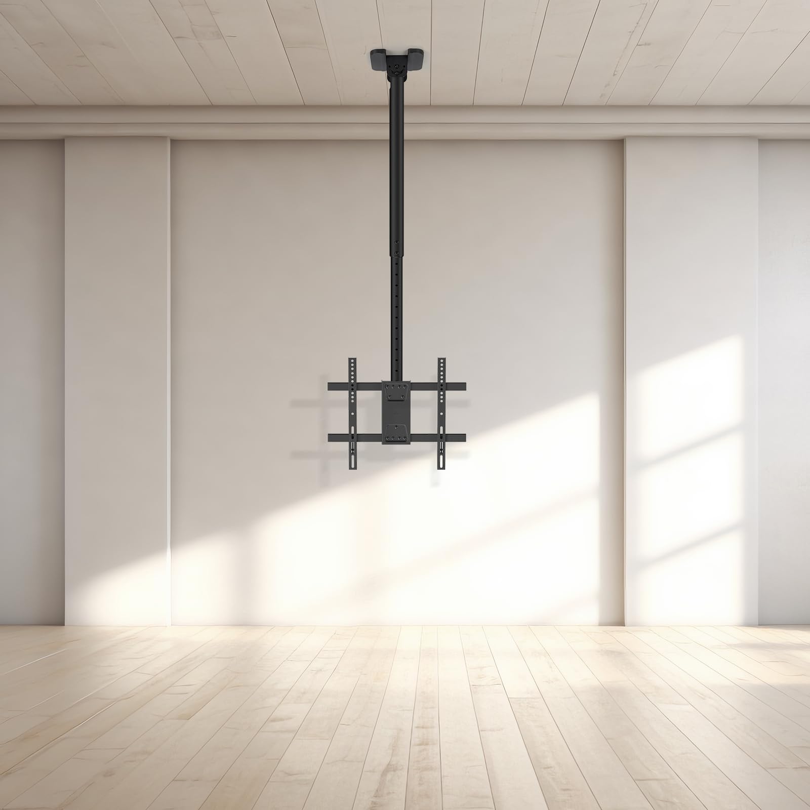 TooQ LPCE1175TSLI-XL-B Supporto da soffitto per monitor/TV 32"-75" Nero