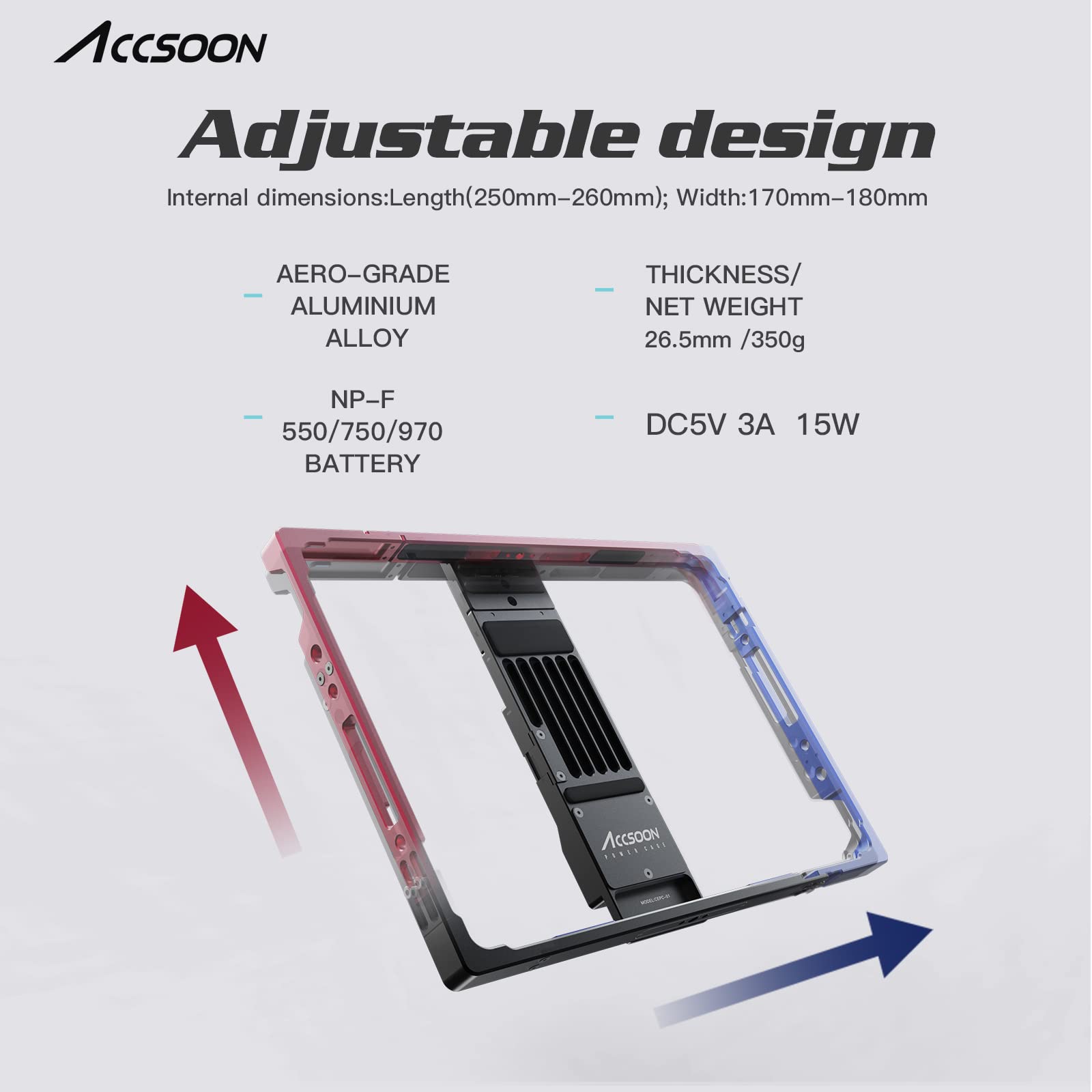 Amazon.com: Accsoon Power Cage for iPad (POWERCAGE) : Electronics
