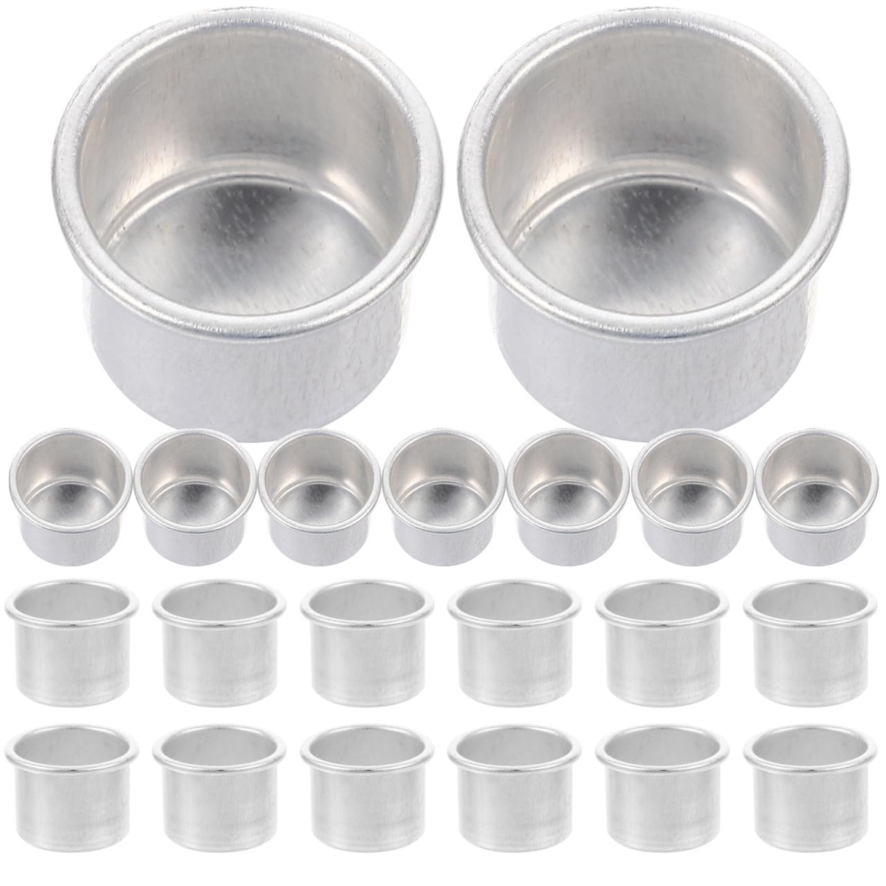 Bougeoirs en aluminium pour éviter les coulées de cire et sécuriser vos bougies