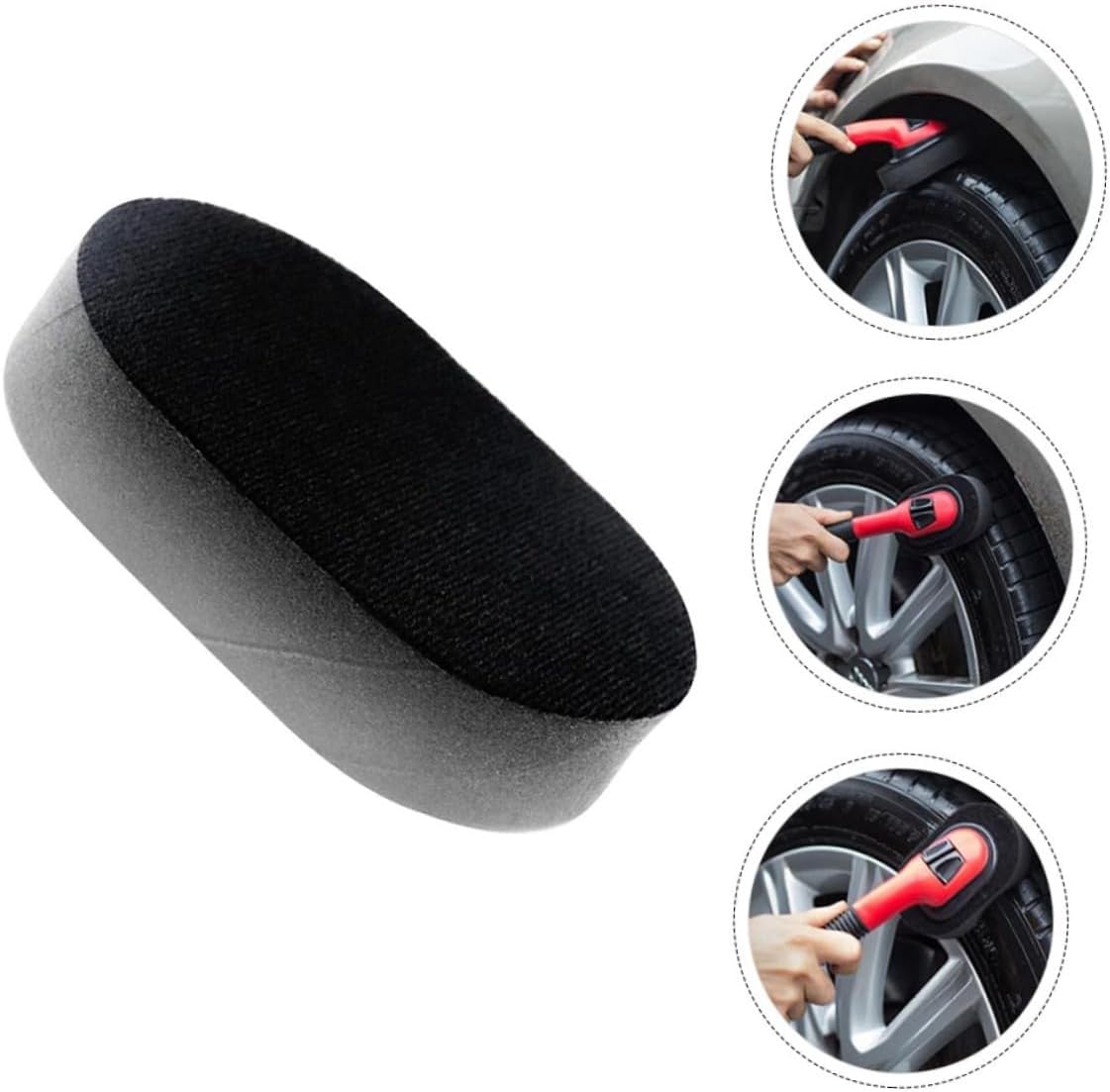 2pcs Wax Pad for Cars Car Sponges Washing Tool Autocleaning Sponge Applicator