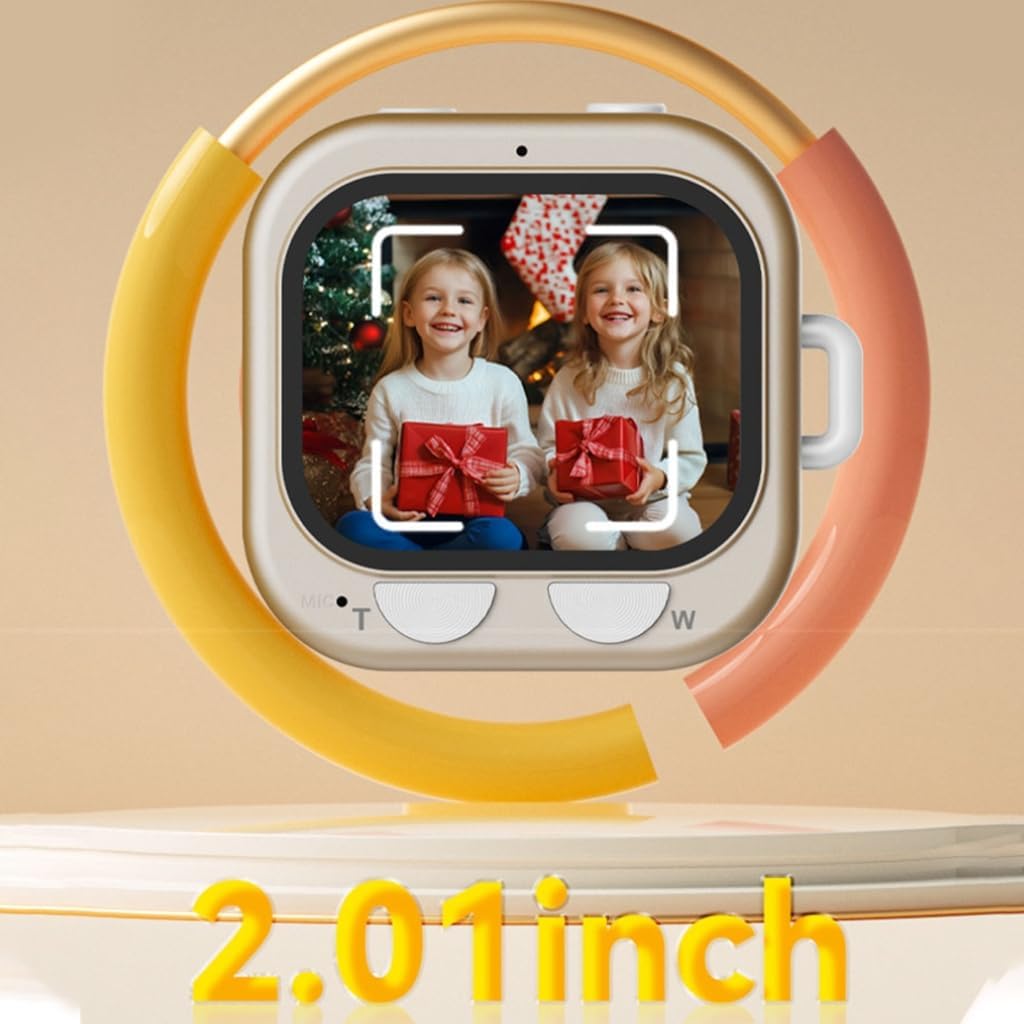 Q16 Mini Camera with 2.01Inch Screen and 32GB Memory Card 100MP Resolution