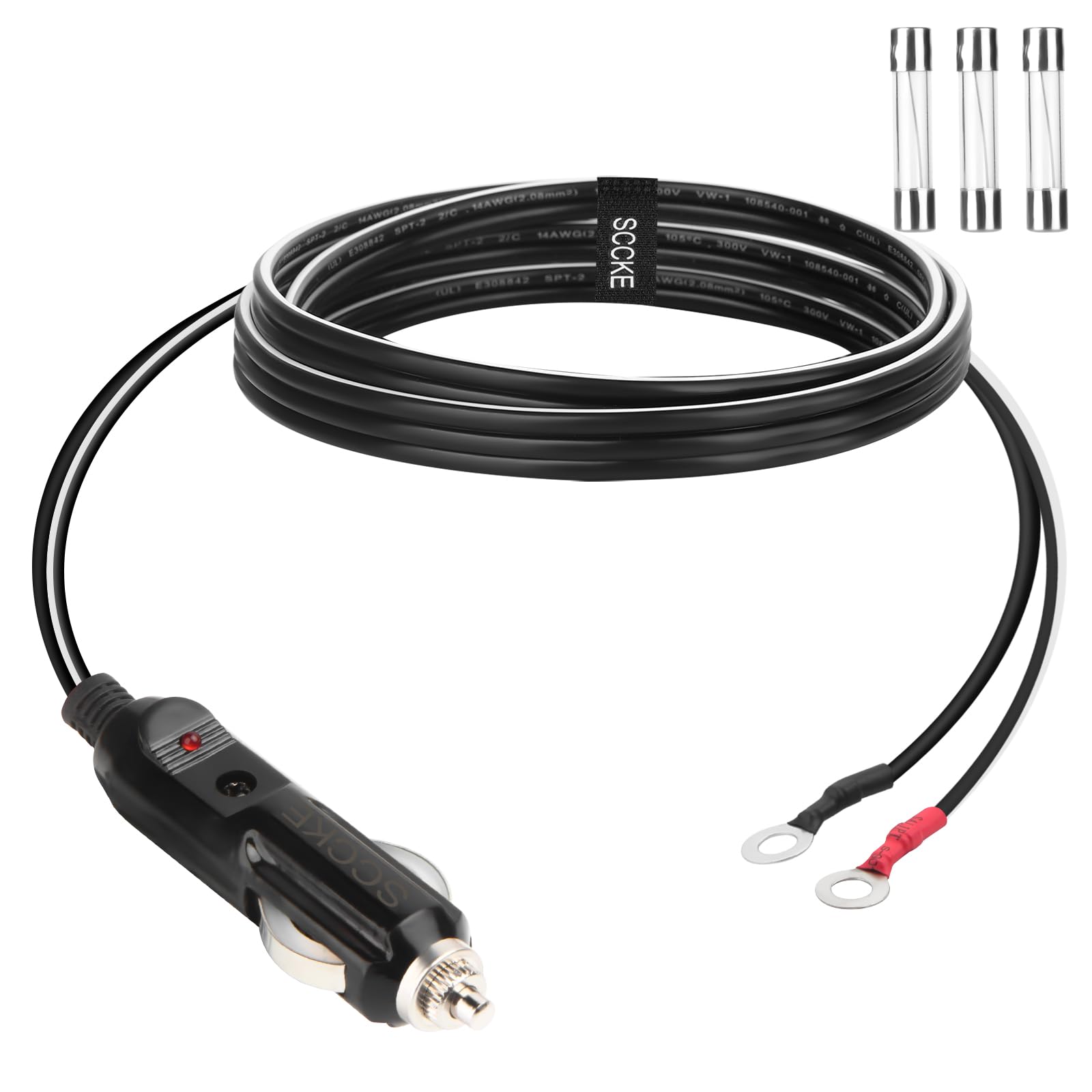 20 amp cigarette lighter plug Amazon.com: SCCKE Heavy-Duty 14AWG 20A Male Plug Cigarette Lighter Adapter  Power Supply Cord with 6ft / 1.8m 14 AWG Cable Wire For Car inverter Air  pump electric cup and DIY : Automotive