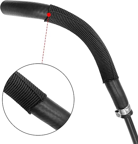 Miniatura 5 de Jaronx Compatible con la manguera del tanque de expansión de BMW a la manguera superior del refrigerante del radiador del motor, manguera de