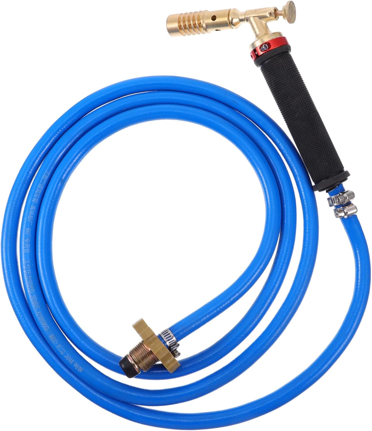 LIFKOME High Temperature Oxygen-Free Gas Welding Torch All-Copper Construction Adjustable Flame for Home and Outdoor Use