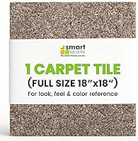 Vista 16 de Smart Squares Easy Street Premium - Azulejos de alfombra hechos en los Estados Unidos, 18 x 18 pulgadas, acolchado suave, aspecto sin costuras