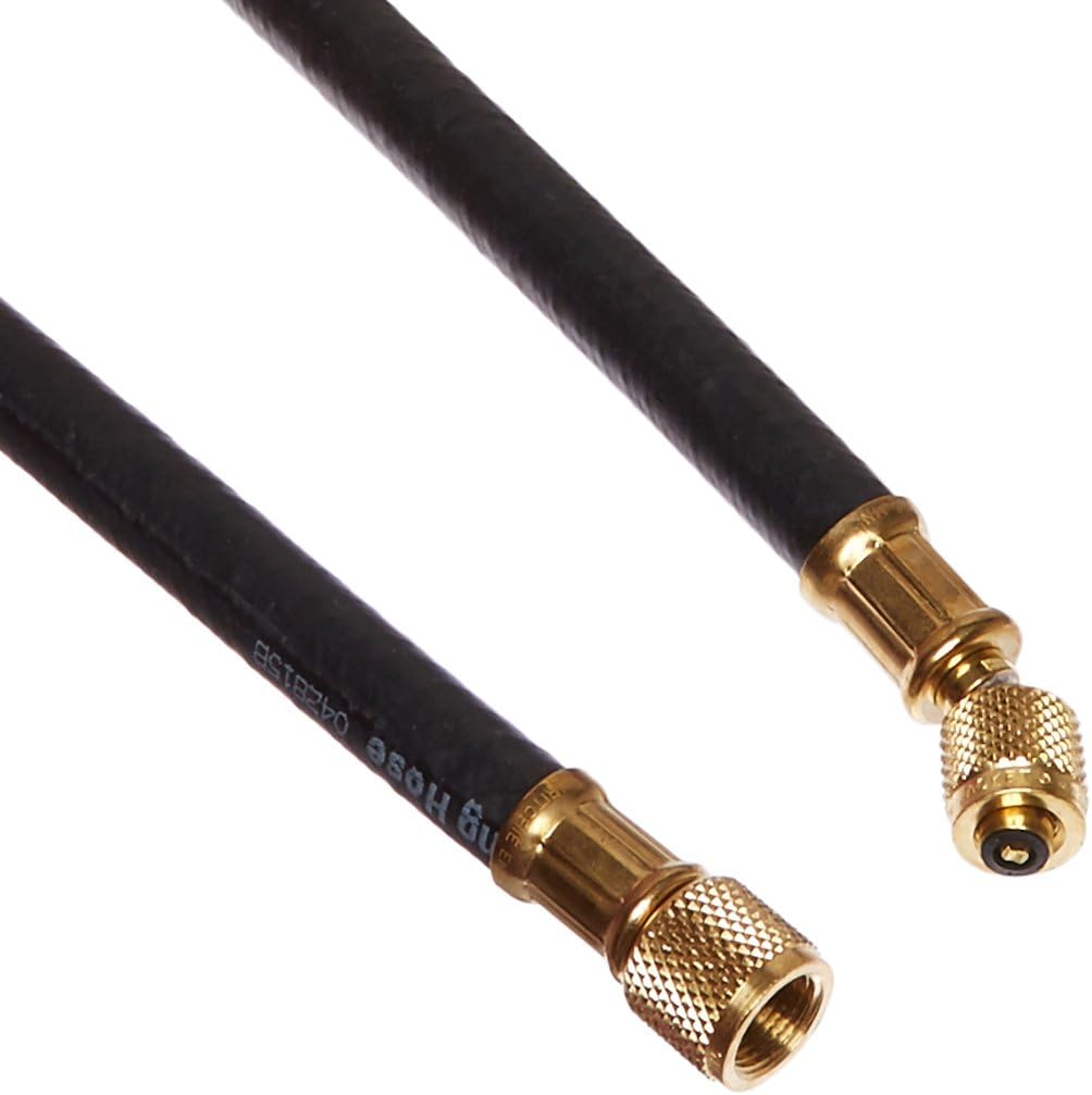 Yellow Jacket 16236 Plus II 3/8" Heavy Duty Charging Hose, 3/8" Flare x 1/4" Flare, 45 Degree, 36": Industrial & Scientific