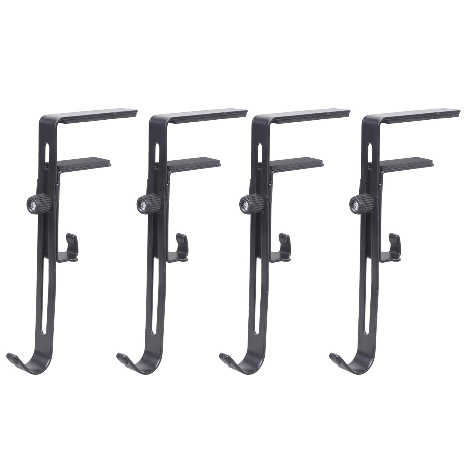 Tsophreniq Practical Adjustable Mantel Hook Drillless Installation Slip Proof Iron Christmas Decors Holder Fireplaces Extendable Mantel