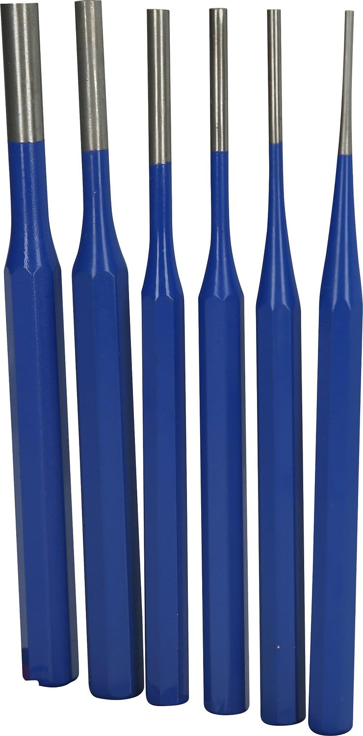 BRILLIANT TOOLS BT085006 Juego de botadores para pasadores, 6 pzs [Powered by KS TOOLS]