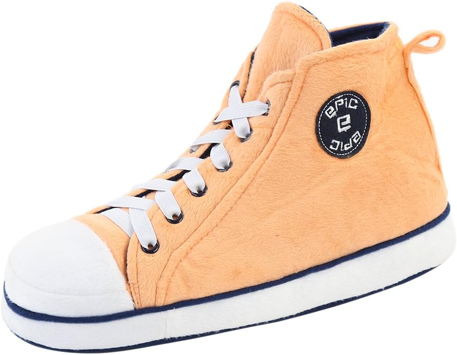 Gohom Men's High-top Slippers House Boots Indoor Shoes