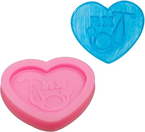 Miniatura 9 de Molde de silicona para enfermera, 4 unidades, llavero con tema de médico, molde de fondant de chocolate para decoración de pasteles, dulces, azúcar,