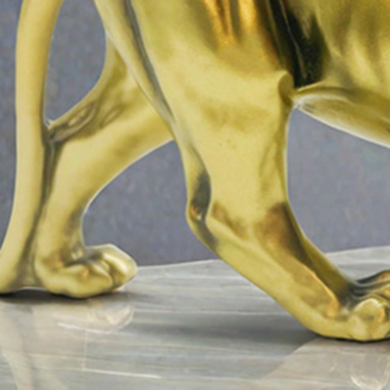 Amazon.co.jp: 獅子 置物 オブジェ おしゃれ 卓上 樹脂製 ライオン