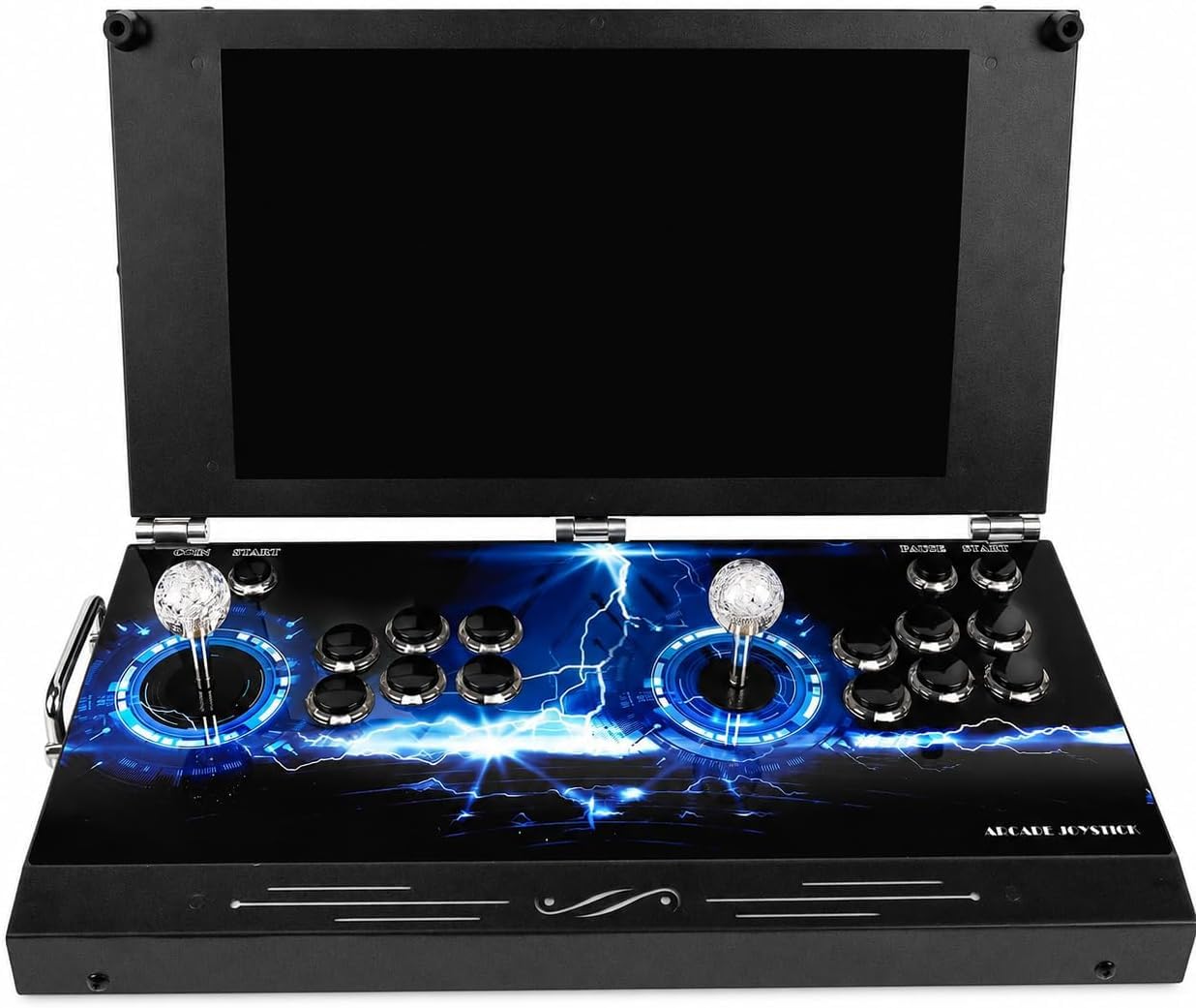 Console di gioco arcade 30000-in-1, schermo HD da 17,5 pollici, 2 giocatori
