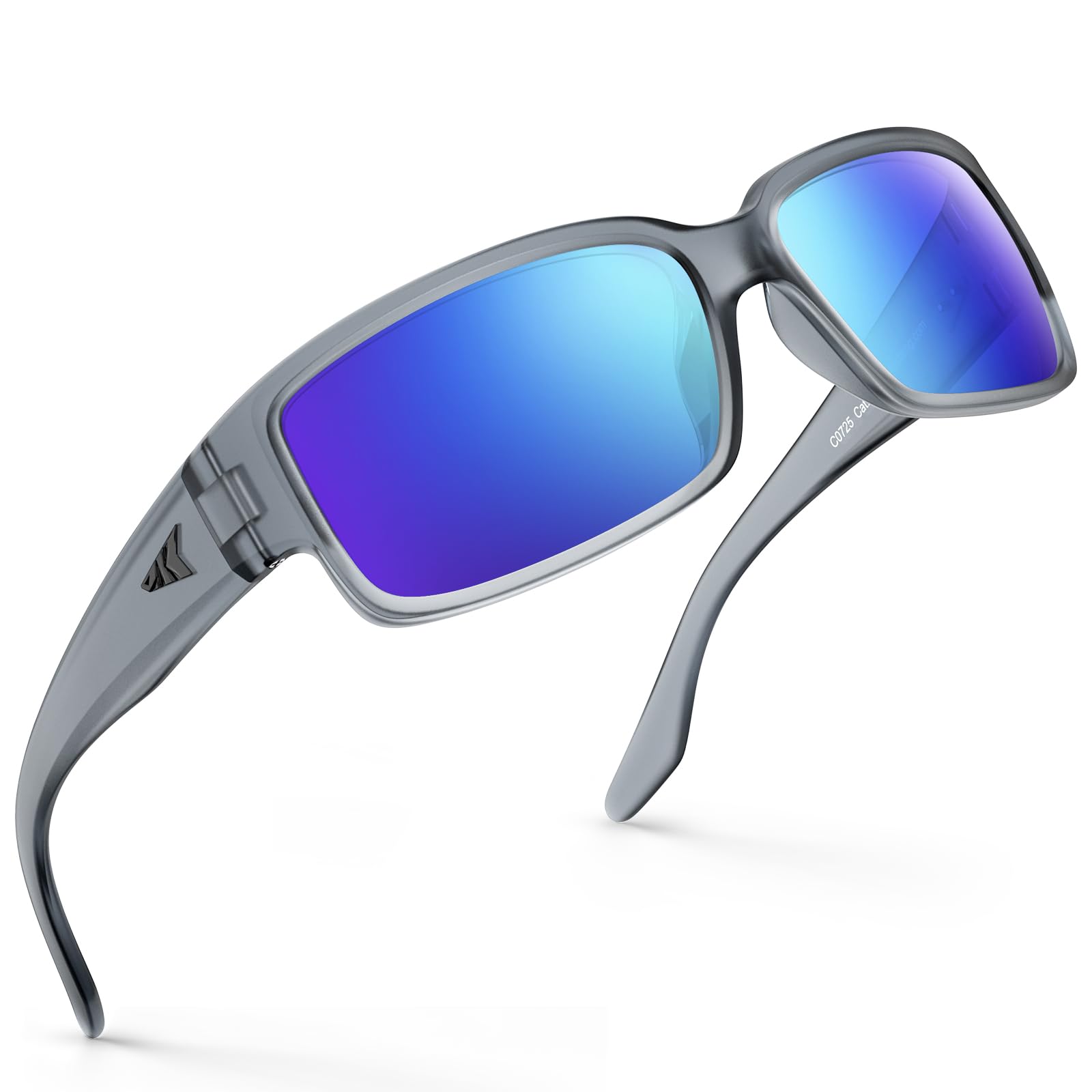 KastKing Skidaway Polarized Sport Sunglasses for Men and Women, Wrap Design