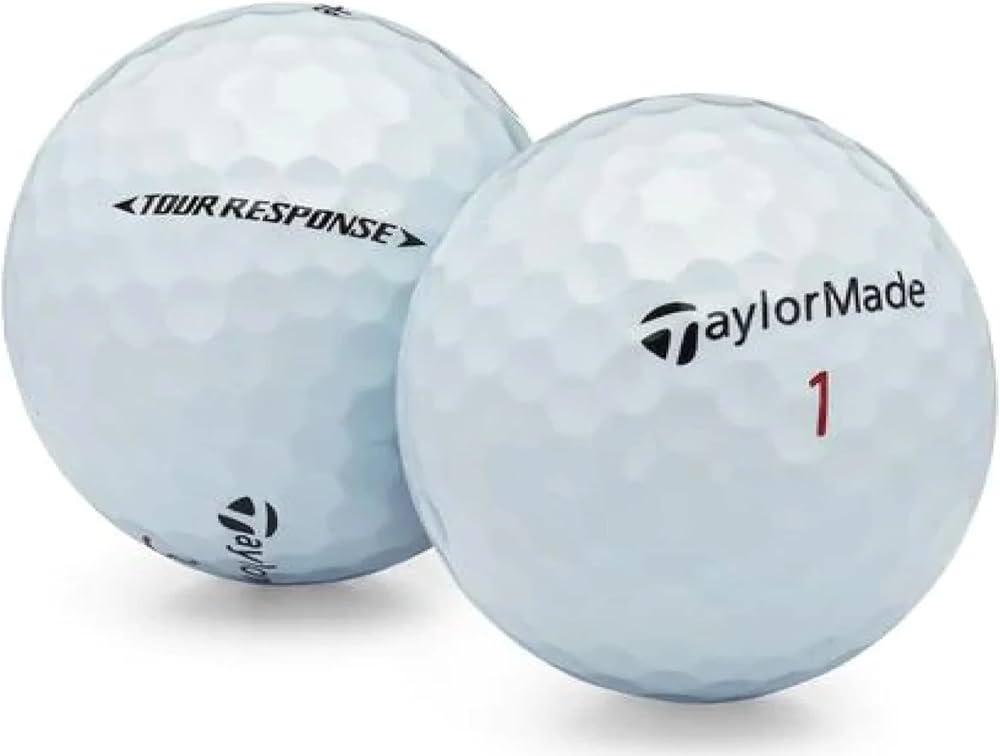 Amazon.co.jp: Taylormadeツアーレスポンス中古ゴルフボール50個