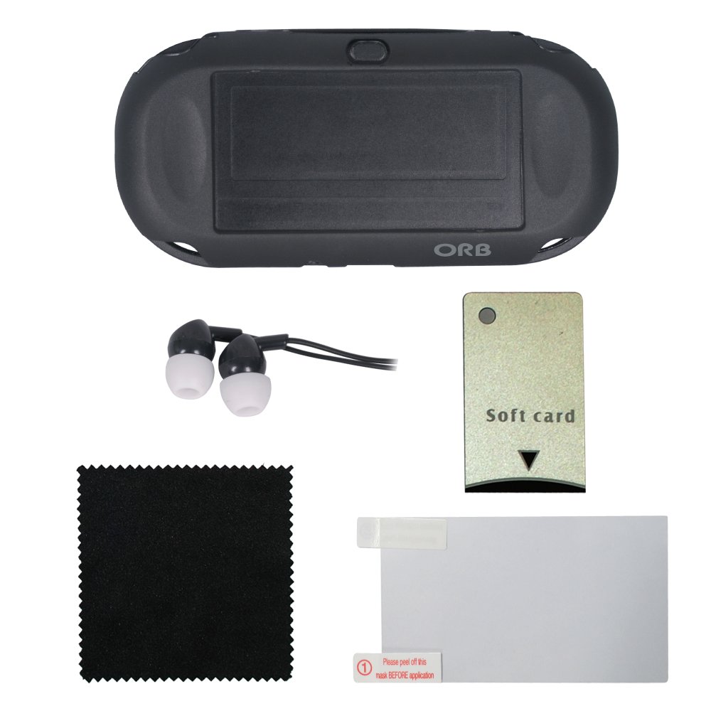 ORB Accessory Pack - Black (PlayStation Vita)