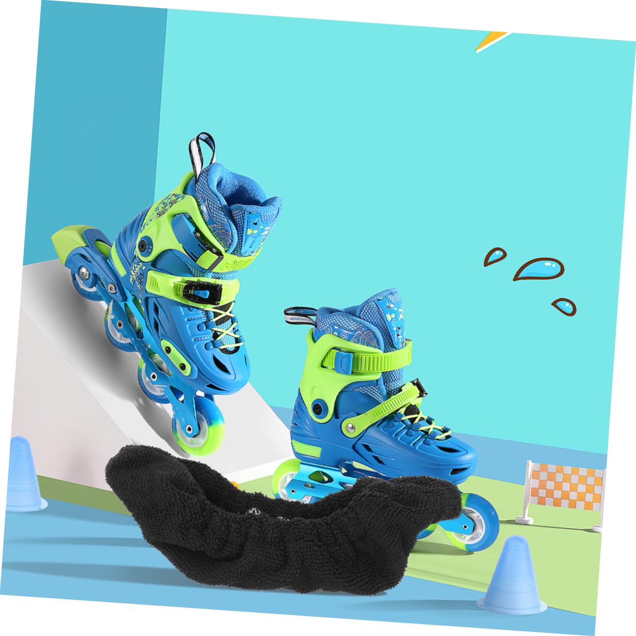 TOYANDONA Protector De Patines Protector De Patines Cubiertas para Patines De Hielo De Patinaje sobre Hielo Patines De Hielo Protector De Patines Er Protector De Patines
