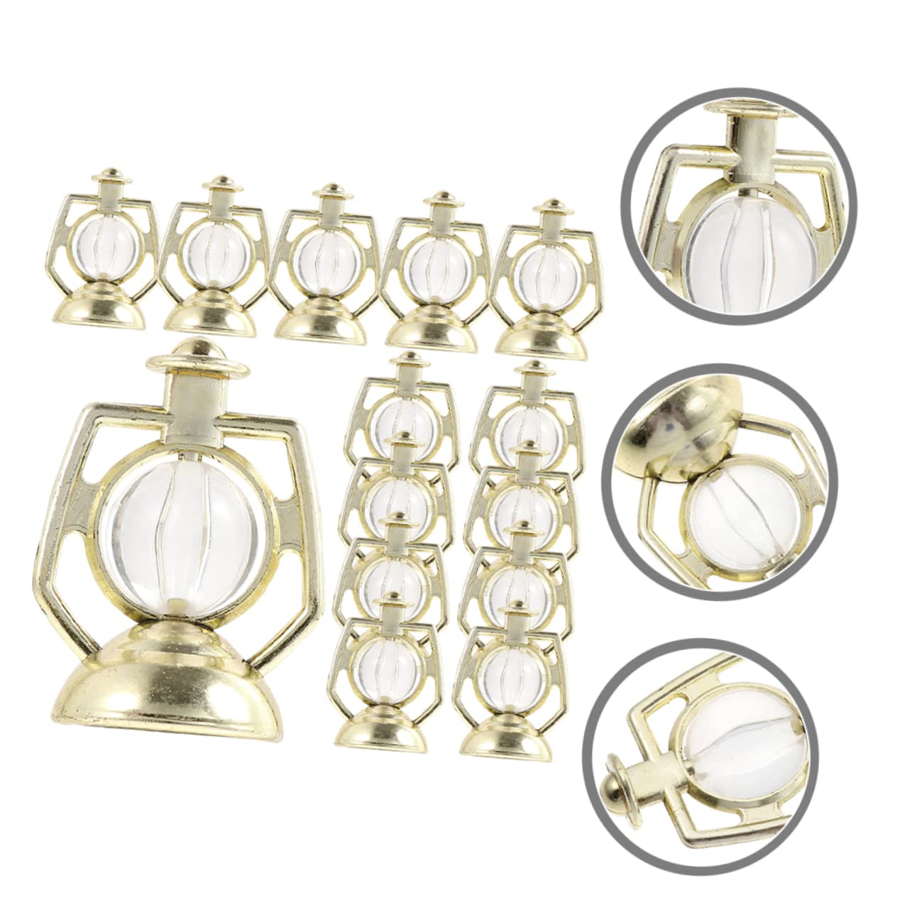 Zerodeko 4 Sätze Anhänger Baum Beleuchtet Kerzenlaterne Weihnachtsdekoration Drinnen Lichter Weihnachtsgirlanden Weihnachtskugeln Als Ornamente Weihnachtsschmuck Plastik Golden 30 Stück * 4
