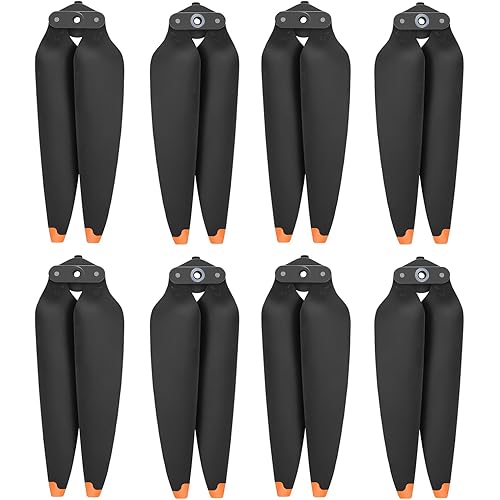 Propellers for DJI Air 3S/Air 3 Replacement Prop Blades Low Noise Accessories for DJI Mavic Air 3/Air 3S Drone Accessories 8Pcs Orange Tips