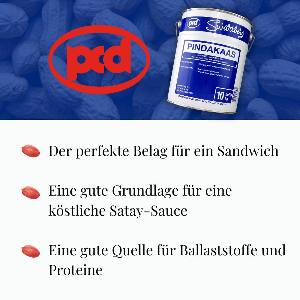 PCD - Erdnussbutter 100 Prozent - 1 X 10 KG