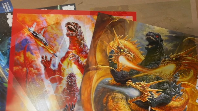 Amazon.com: PosterOffice Set of 5 - Godzilla (Gojira) Movie