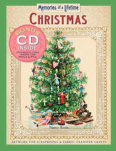 Memories of a Lifetime: Christmas: Artwork for Scrapbooks & Fabric-Transfer Crafts