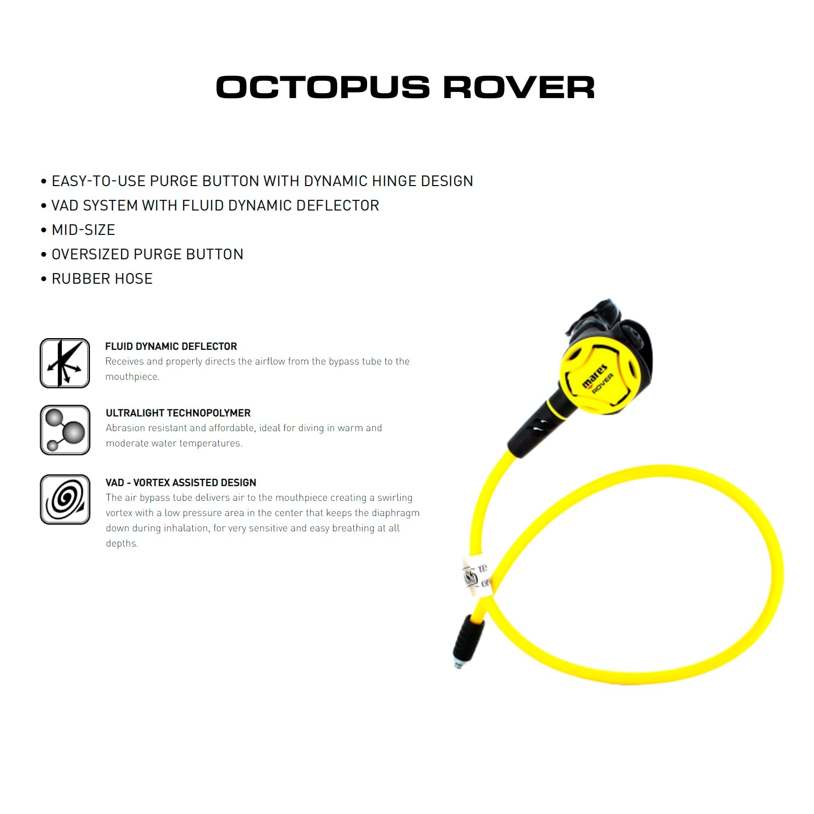 Mares Octopus Rover One Size
