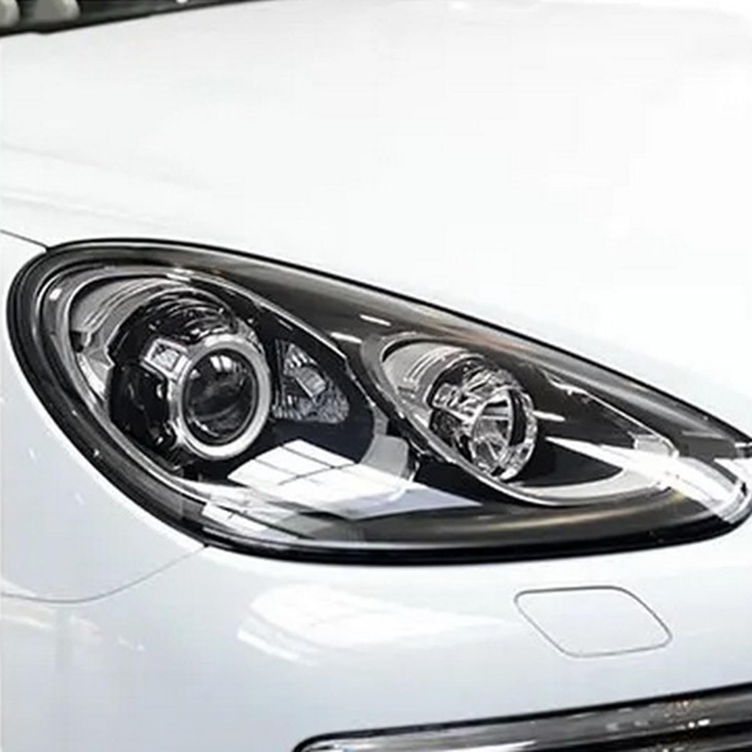 Autocollant de phare tpu pour Porsche Cayenne Turbo 958 2015 feux arriere
