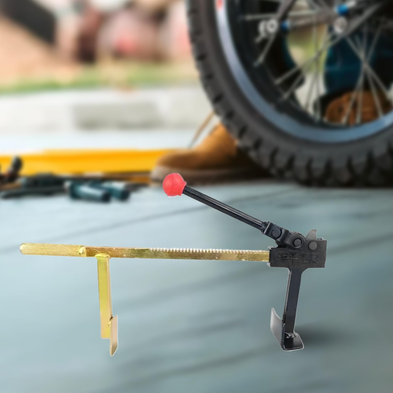 Smontagomme Attrezzo Portatile Manuale per Smontare Gomme e Montare Ruote | Attrezzo Manuale Rimozione Gomme Per Auto Scooter Atv Moto