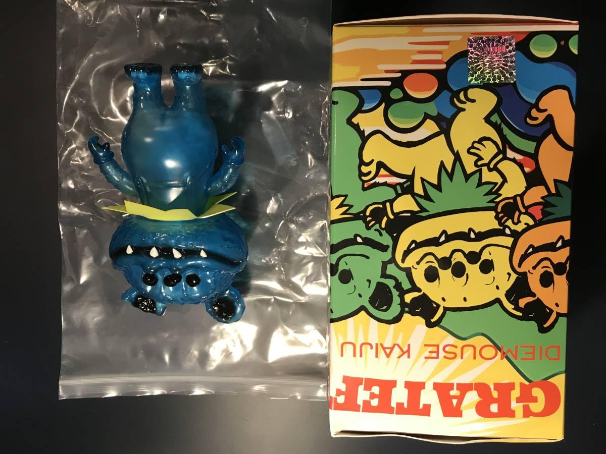 Amazon.co.jp: DIEMOUSE KAIJU GREATEFUL MOUSE BLUE クリアブルー 