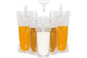 50 Beverage Bags for Frozen Juices and Smoothies