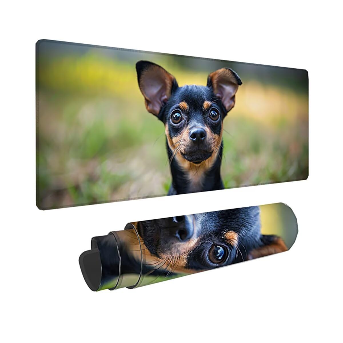 Gamingowa podkładka pod mysz z motywem zwierzęcym, podkładka pod mysz XXL 1200 x 600 x 3 mm, odporna na warunki atmosferyczne, antypoślizgowa, poprawia precyzję i prędkość, akcesoria gamingowe do