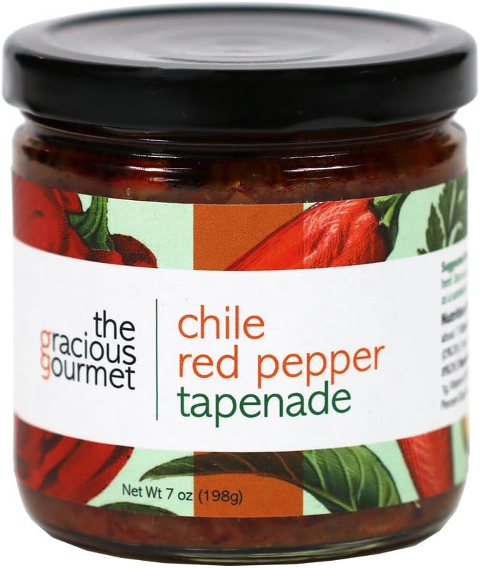 Gracious Gourmet, Chile Red Pepper Tapenade, 7oz