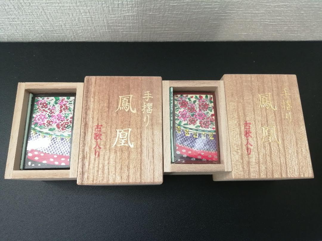 松井天狗堂 花かるた 手摺り鳳凰 - かるた
