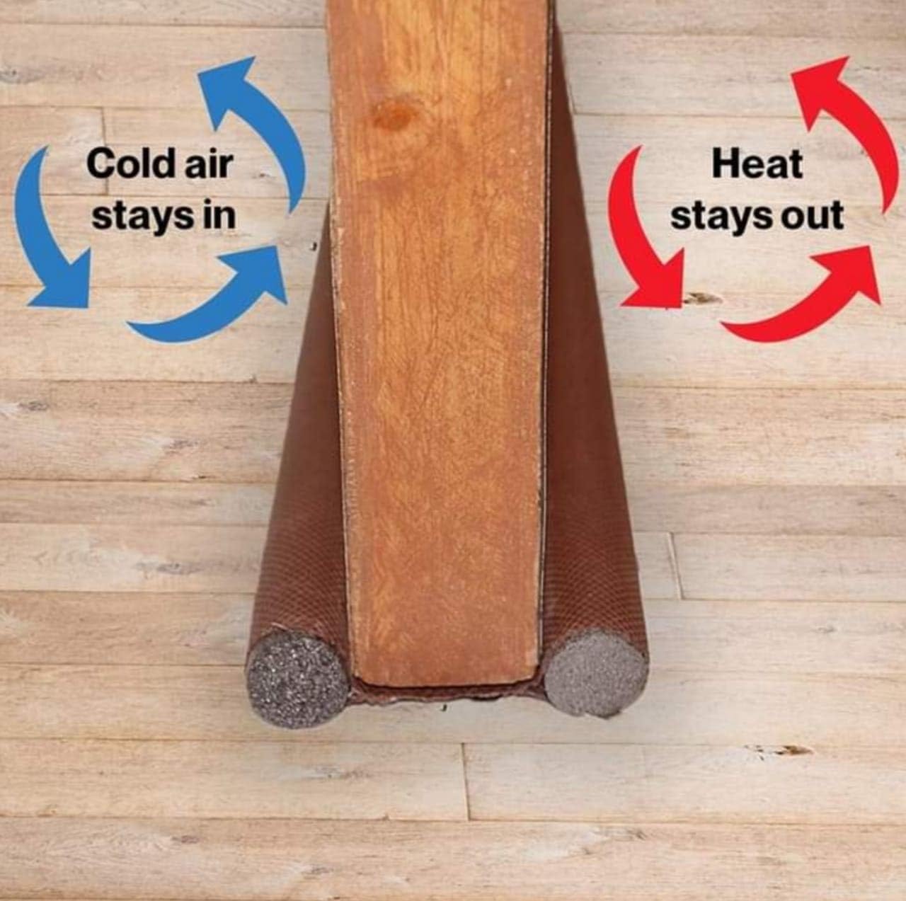 Door Bottom Sealing Strip Guard Long Size Stopper (Size-39 inch) (Pack of 3) (Brown/Black)