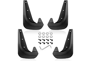 4-Piece Universal Mud Guards: Enhanced Protection for Your Car