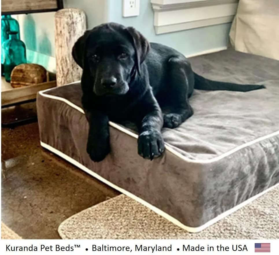 Miniatura 6 de Kuranda Funda Microsuede - Grande - 40" x 25" - Microsuede - Smoke