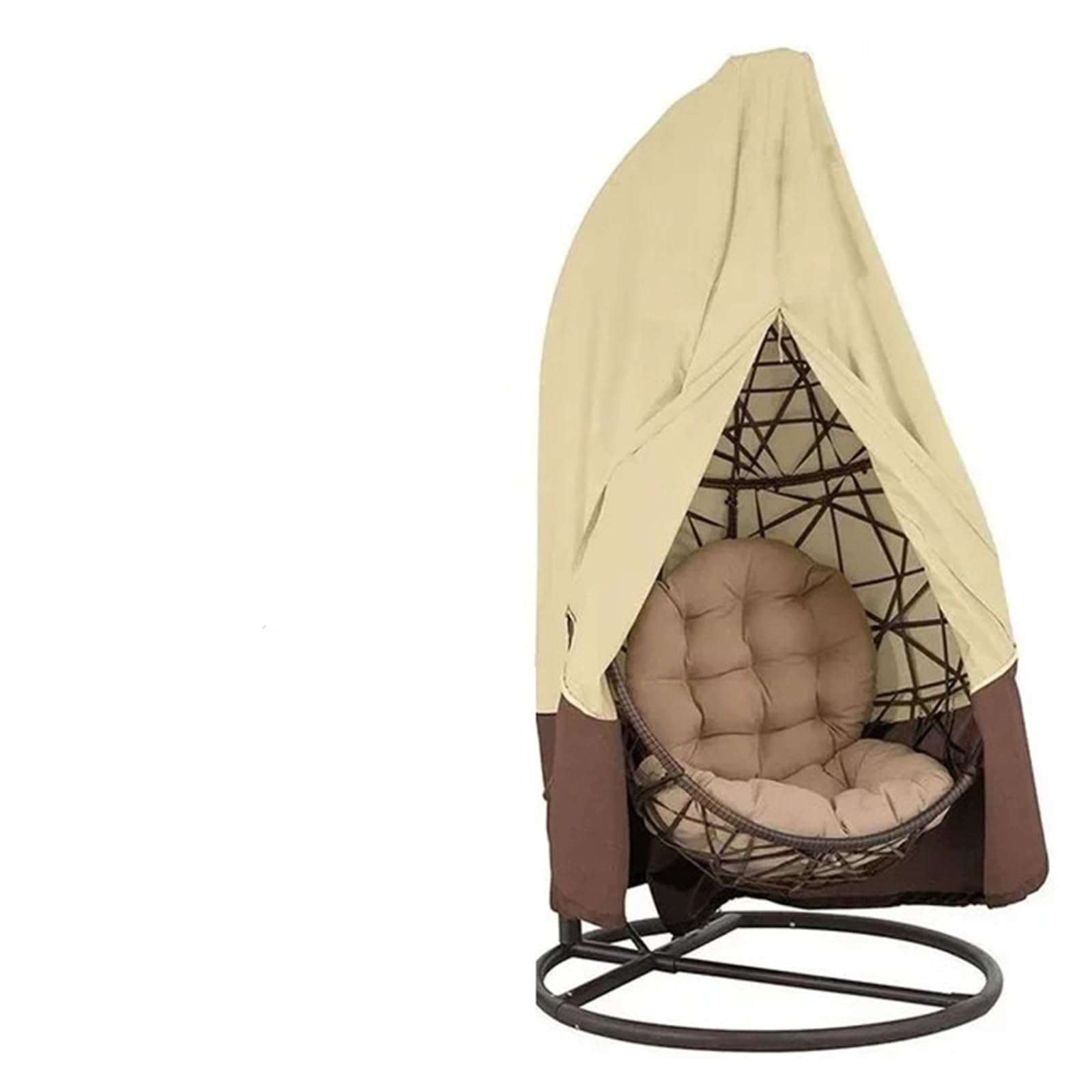 Lsyhhxc Light Yellow Hanging Egg Swing Chair Cover