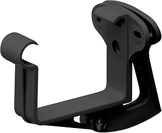 INEFA Stirnbretthalter justierbar, kastenrinne NW68 / 68mm, 20 Stück Anthrazit Dachrinnenhalter Dachrinnenzubehör, einfache Montage, Made in Germany