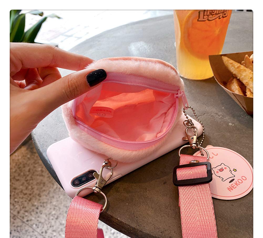 SGVAHY Étui Portefeuille Pour IPhone XR Avec Dragonne, Porte-monnaie Amusant, En Silicone Souple, Résistant Aux Chocs, Pour Femmes Et Filles (marron