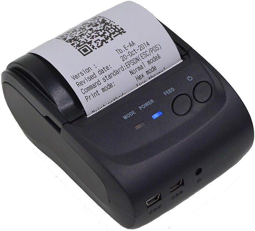 portable bluetooth receipt printer