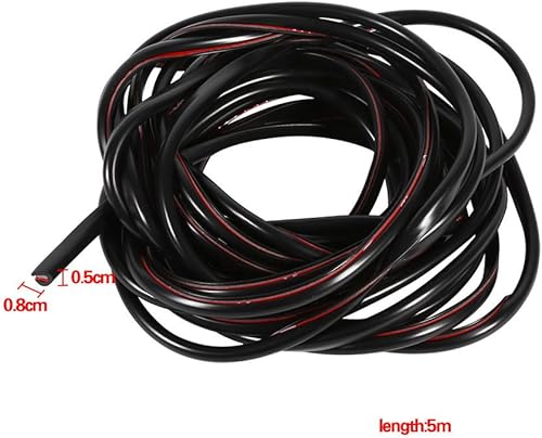 Miniatura 5 de Protectores de borde de puerta de automóvil de 16 pies, ajuste universal en forma de U, protector de puerta de automóvil para la mayoría de los