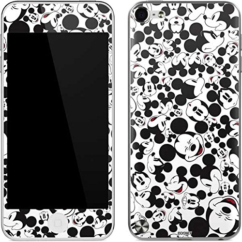 Skinit Decal MP3 Player Skin Compatible with iPod Touch (5th Gen&2012) - Officially Licensed Disney Mickey Mouse Face Pattern Design