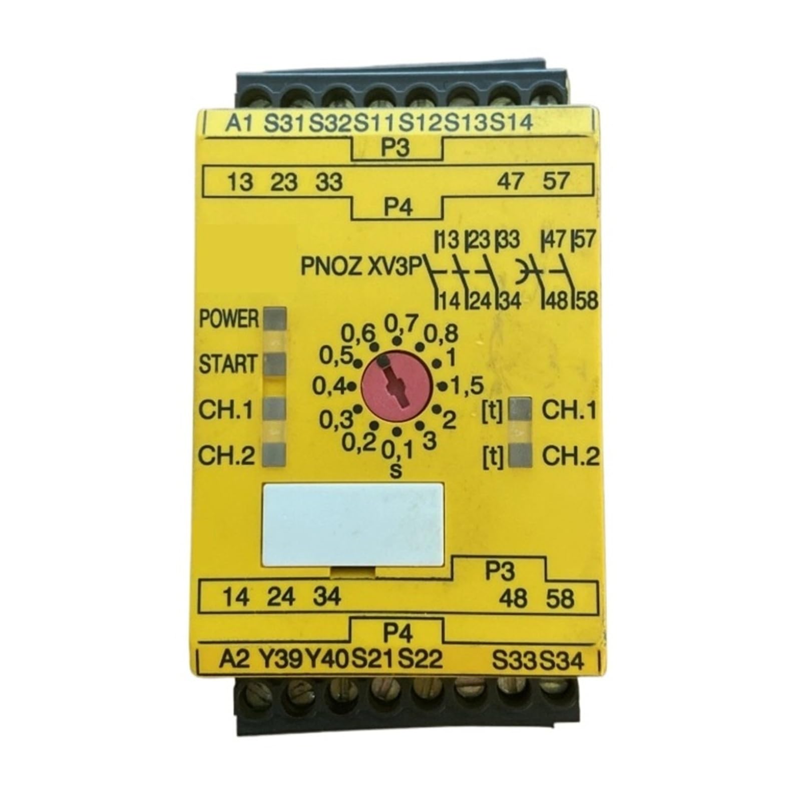 Relais de sécurité PNOZ XV3P Pilz 777512 pour bloc d'automatisation électrique