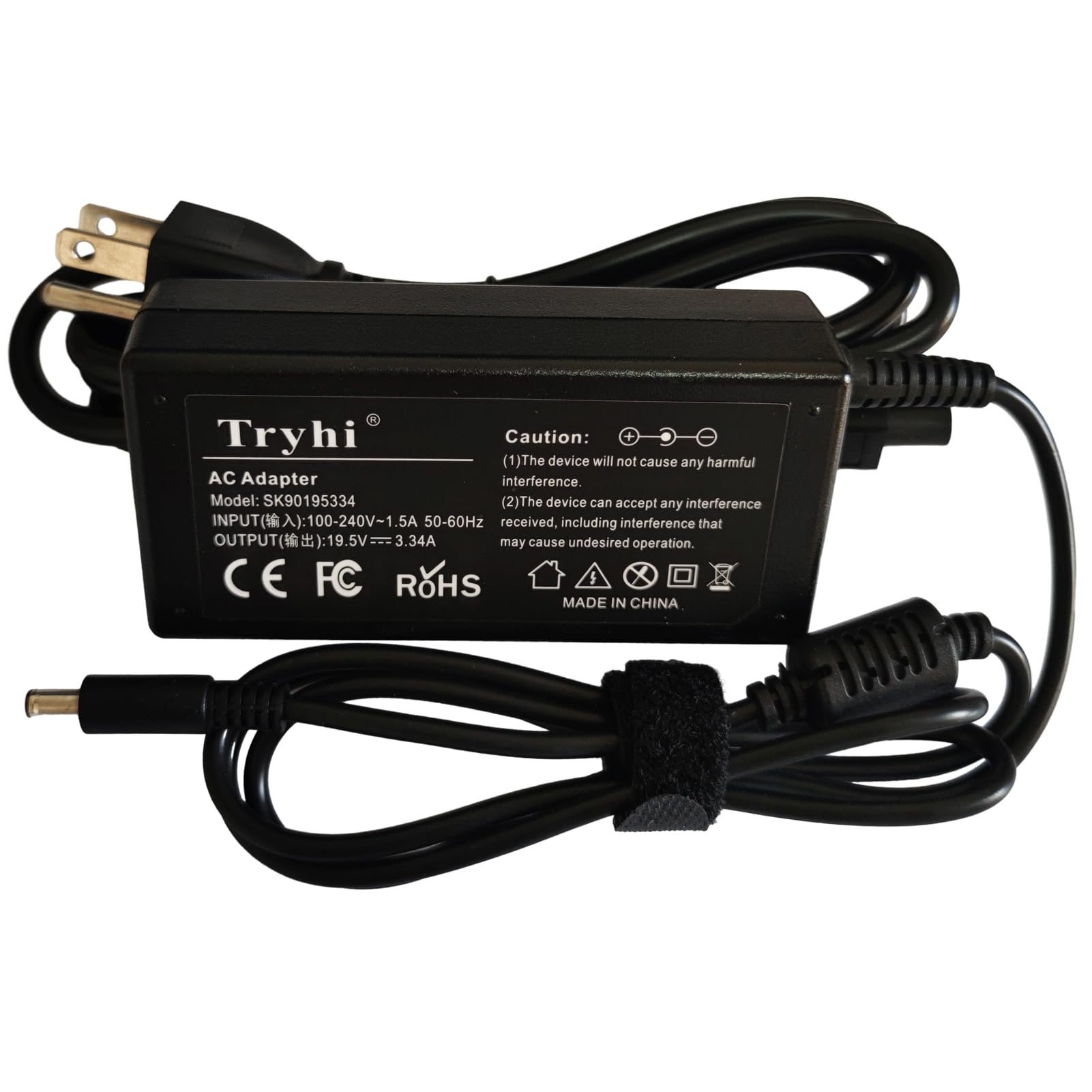 AC Adapter Power Cord For Dell Inspiron 24 3452 & 3455 All-in-One Desktop