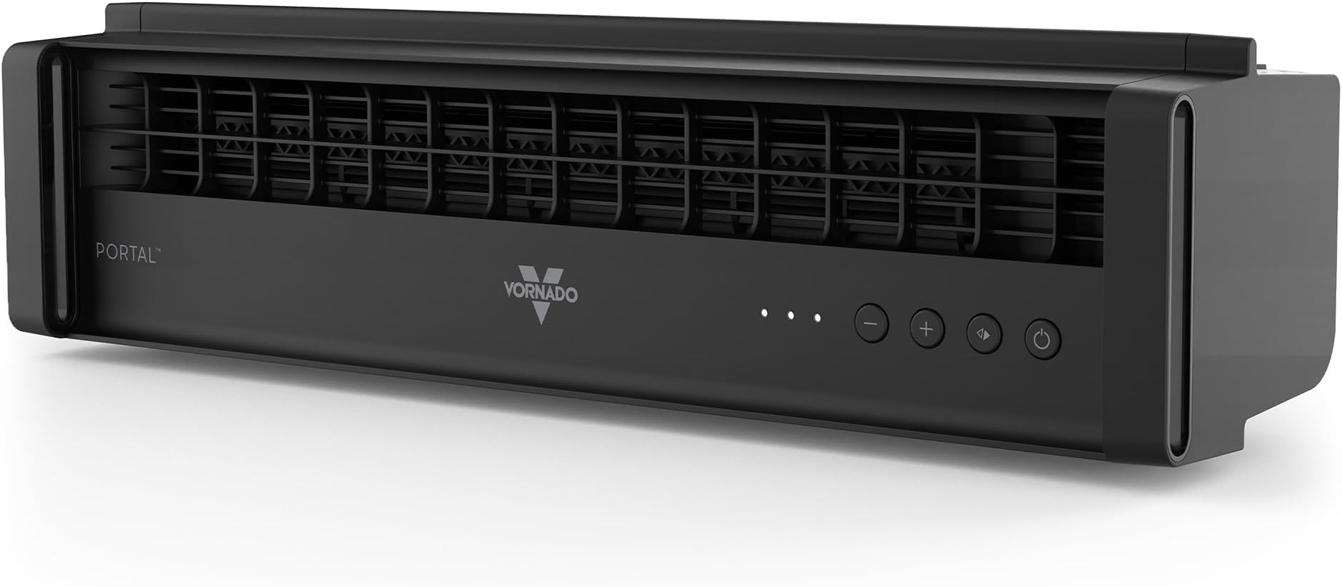 Vornado PORTAL® Window Fan with 3 Speeds, Reversible Exhaust Mode, Weather Resistant, Window Fan For Kitchen, Bedroom, Home, Low Profile, Black