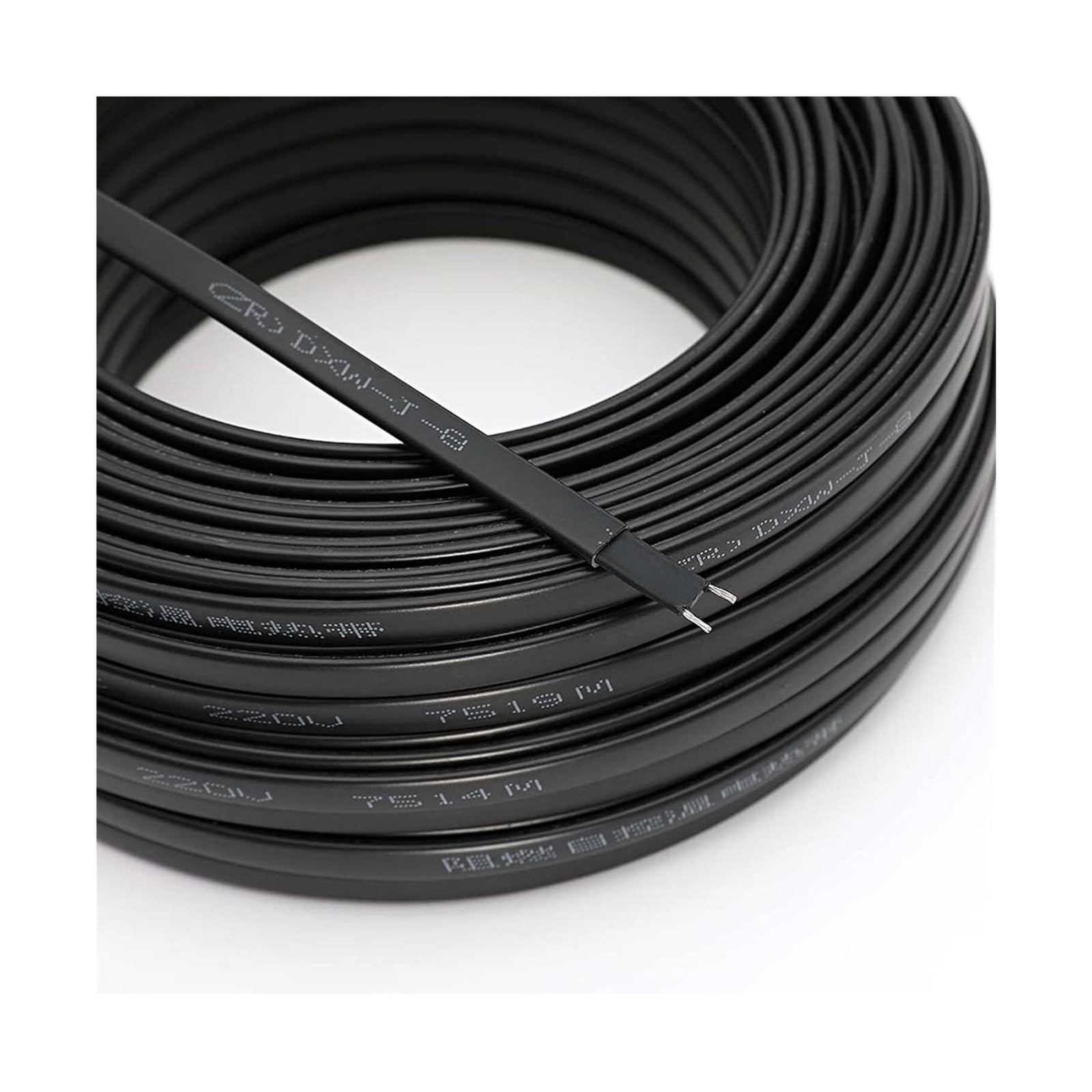 Cable anticongelante, Cable calefactor autorregulable de 220 V for tubería agua y protección techo, 30 m 50(50m)